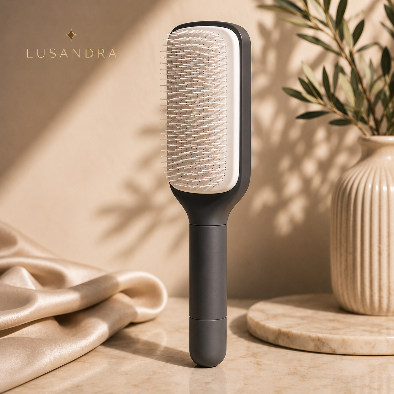 Clean your brush with one simple twist